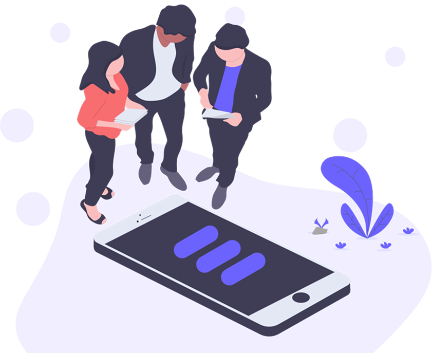 App development illustration