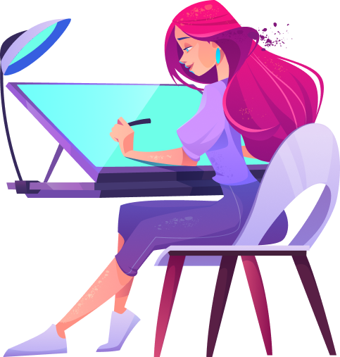 Logo Design Woman Illustration