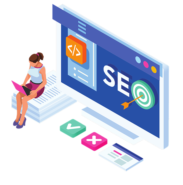 SEO multi-platform illustration