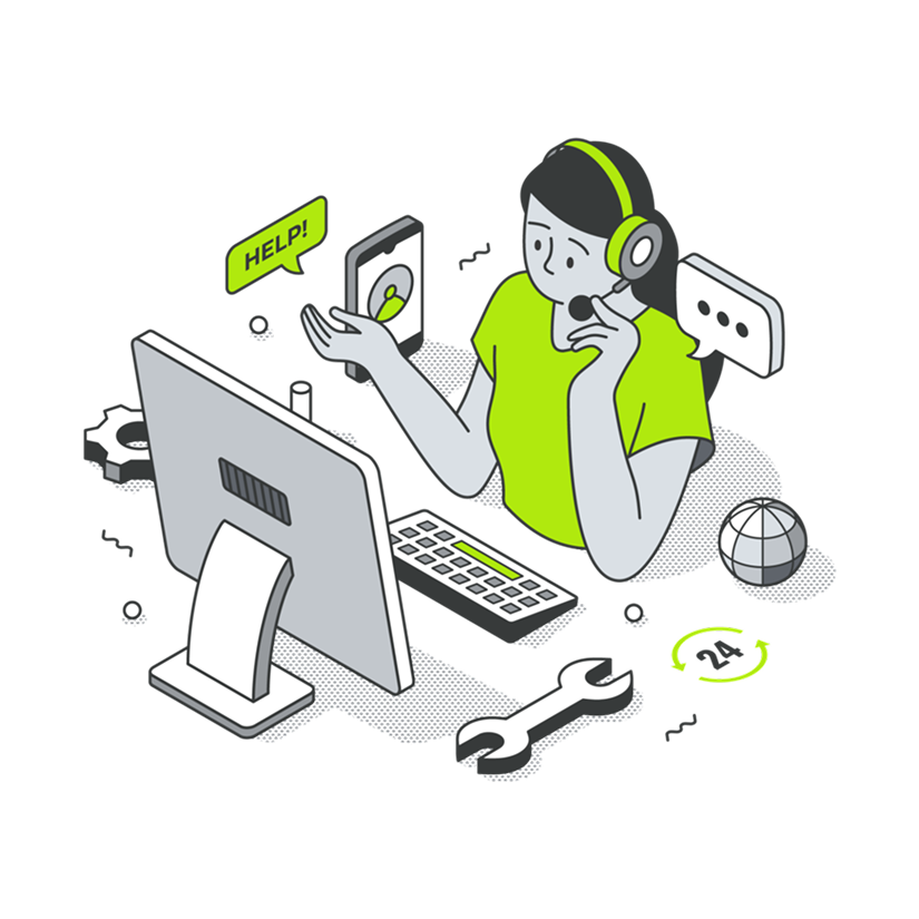 App development illustration